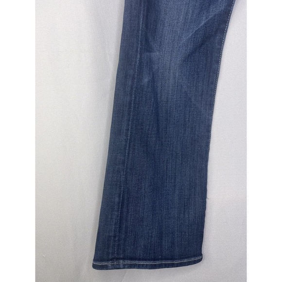 Women's 7 Seven for all mankind crop flare denim jeans size 27 - Picture 5 of 13